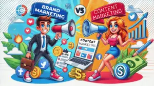 Brand Marketing vs Content Marketing