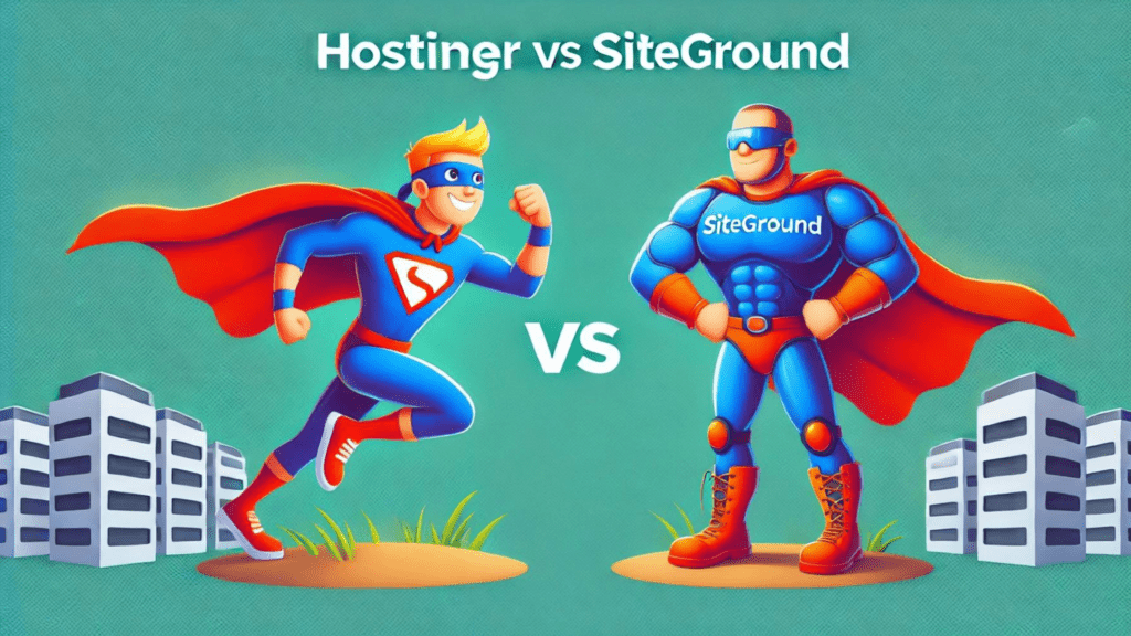 hostinger or siteground hosting